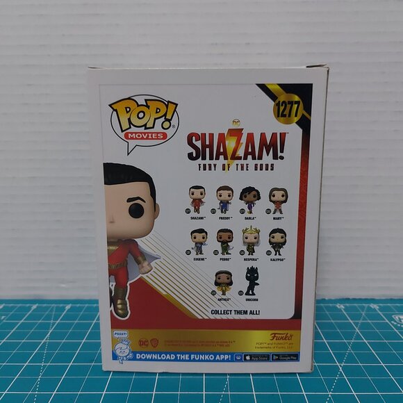 Funko POP Movies DC Shazam Fury of the Gods GITD Chase 1277 Vinyl Figure - Picture 3 of 6